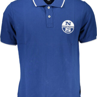 NORTH SAILS MEN'S SHORT SLEEVED POLO SHIRT BLUE