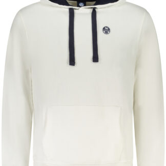 NORTH SAILS MEN'S ZIP-UP SWEATSHIRT WHITE