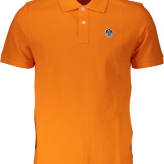 NORTH SAILS POLO SHORT SLEEVE MAN ORANGE
