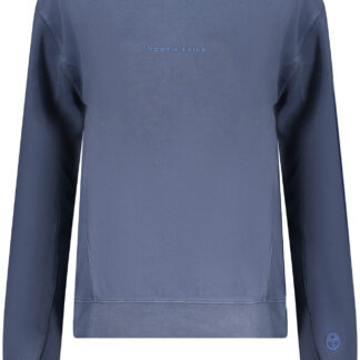 NORTH SAILS WOMEN'S BLUE ZIP-UP SWEATSHIRT