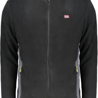 NORWAY 1963 MEN'S BLACK ZIP-UP SWEATSHIRT