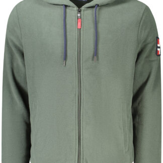 NORWAY 1963 MEN'S GREEN ZIP-UP SWEATSHIRT