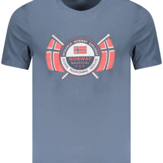 NORWAY 1963 MEN'S SHORT SLEEVE T-SHIRT BLUE