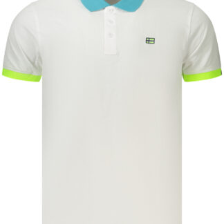 NORWAY 1963 MEN'S SHORT-SLEEVED POLO SHIRT WHITE