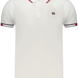 NORWAY 1963 MEN'S SHORT-SLEEVED POLO SHIRT WHITE