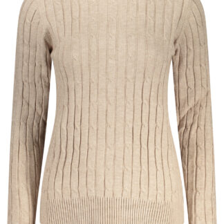 NORWAY 1963 WOMEN'S BEIGE SWEATER