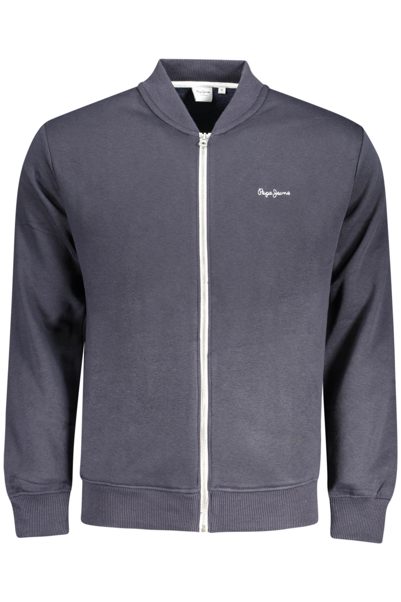 PEPE JEANS MEN'S BLUE ZIP-UP SWEATSHIRT