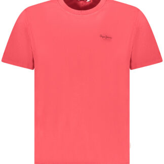 PEPE JEANS MEN'S SHORT SLEEVE T-SHIRT RED