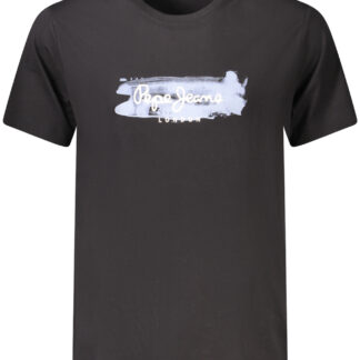 PEPE JEANS SHORT SLEEVE T-SHIRT MEN BLACK