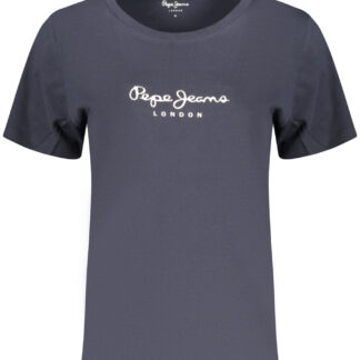 PEPE JEANS WOMEN'S SHORT-SLEEVE T-SHIRT BLUE