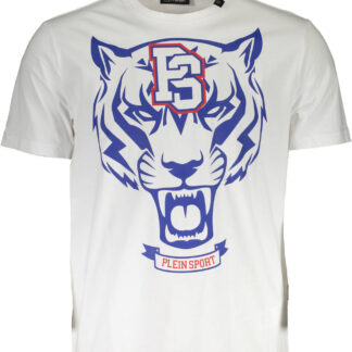PLEIN SPORT SHORT SLEEVE T-SHIRT MEN WHITE
