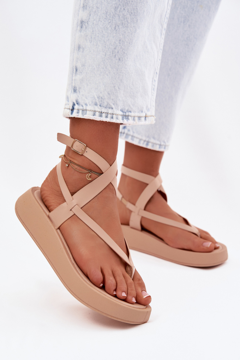 Platformsandalen model 225398 Step in style