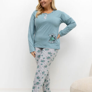 Plus Size Pyjama model 221190 Forever Pink