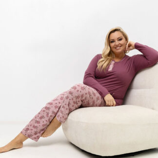 Plus Size Pyjama model 221191 Forever Pink