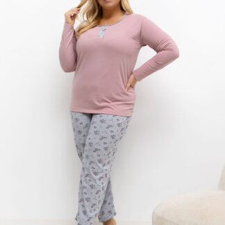 Plus Size Pyjama model 221196 Forever Pink