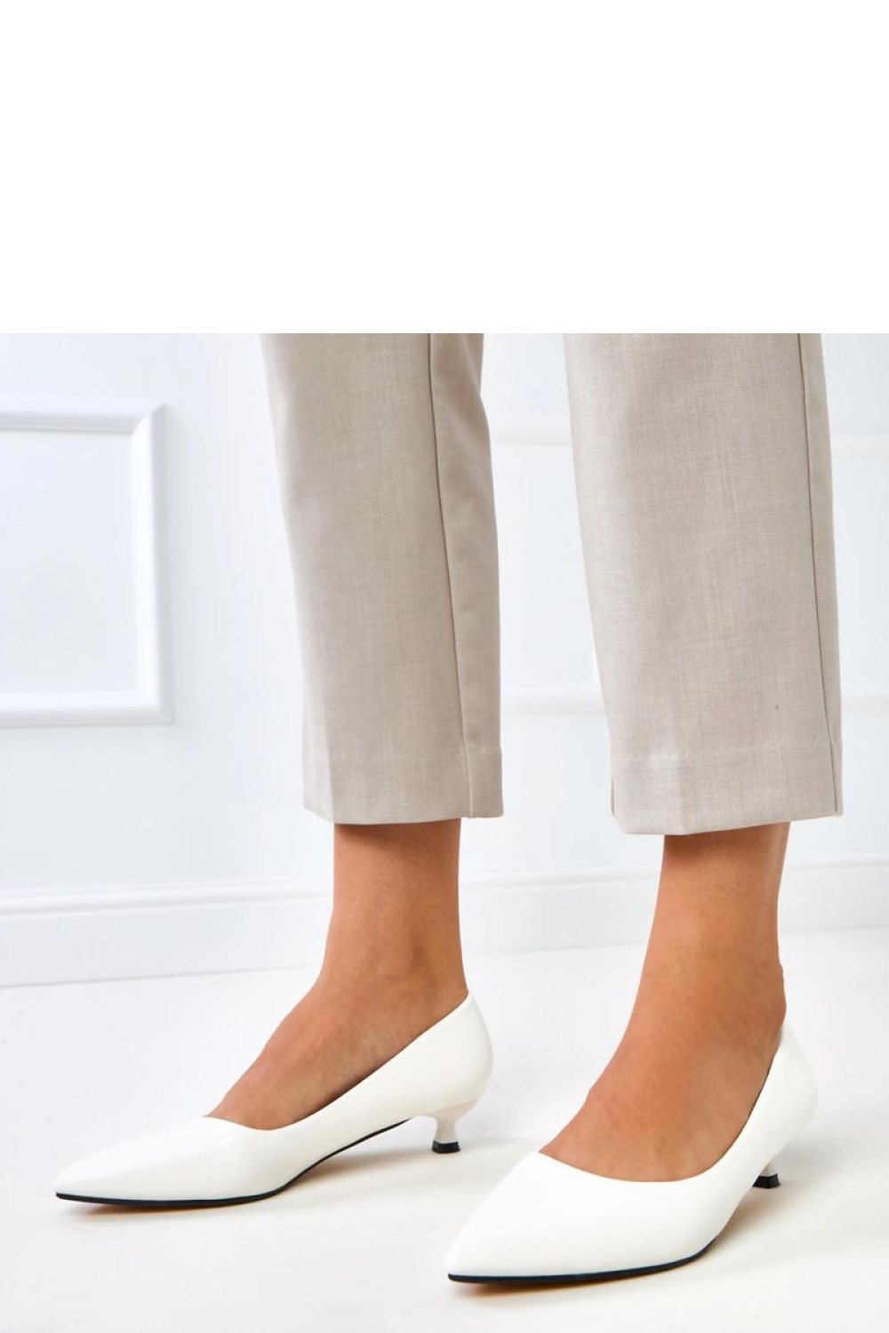 Pumps met hak model 218166 Solea - Afbeelding 3