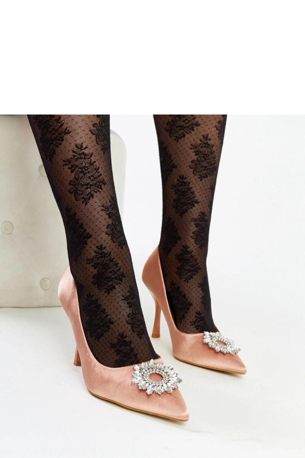 Pumps met naaldhak model 207511 Solea - Afbeelding 3