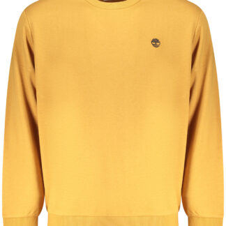 TIMBERLAND MEN'S BROWN ZIP-UP SWEATSHIRT
