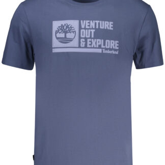 TIMBERLAND MEN'S SHORT-SLEEVE T-SHIRT BLUE