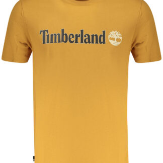 TIMBERLAND MEN'S SHORT-SLEEVE T-SHIRT BROWN