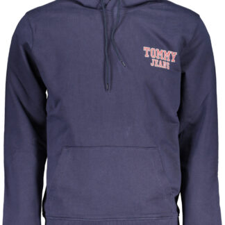 TOMMY HILFIGER MAN BLUE SWEATSHIRT WITHOUT ZIP
