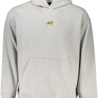 TOMMY HILFIGER MAN GRAY SWEATSHIRT WITHOUT ZIP
