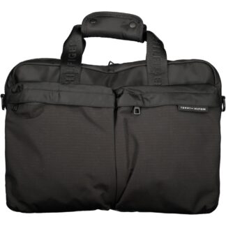 TOMMY HILFIGER MEN'S BRIEFCASE BLACK