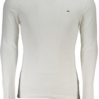 TOMMY HILFIGER MEN'S LONG SLEEVE T-SHIRT WHITE