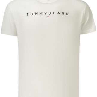 TOMMY HILFIGER MEN'S SHORT-SLEEVE T-SHIRT WHITE