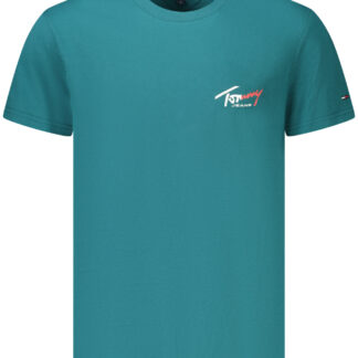 TOMMY HILFIGER MEN'S SHORT-SLEEVED T-SHIRT GREEN