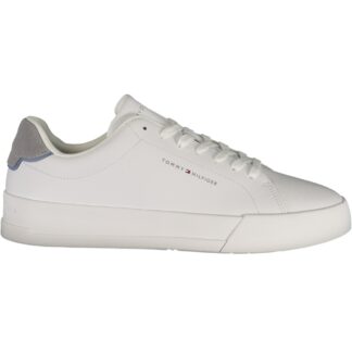 TOMMY HILFIGER MEN'S WHITE SPORTS SHOES