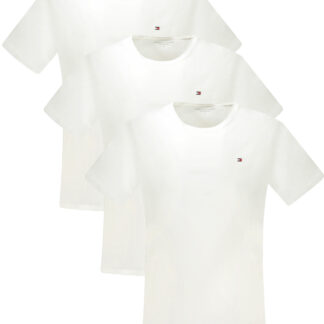TOMMY HILFIGER SHORT SLEEVE T-SHIRT MEN WHITE