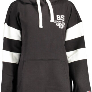 TOMMY HILFIGER SWEATSHIRT WITHOUT ZIP WOMEN BLACK