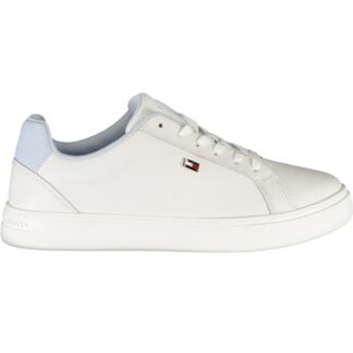 TOMMY HILFIGER WHITE WOMEN'S SPORTS SHOES