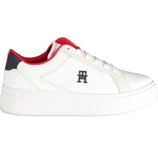 TOMMY HILFIGER WHITE WOMEN'S SPORTS SHOES