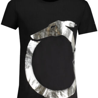 TRUSSARDI MEN'S SHORT SLEEVE T-SHIRT BLACK