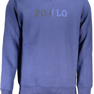US GRAND MEN'S BLUE ZIP-UP SWEATSHIRT
