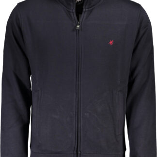 US GRAND MEN'S BLUE ZIP-UP SWEATSHIRT