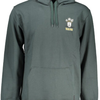 VANS GREEN MEN'S ZIPLESS SWEATSHIRT