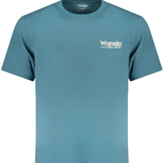 WRANGLER SHORT SLEEVE T-SHIRT MEN BLUE
