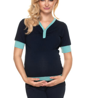 Zwangerschaps pyjama model 157825 PeeKaBoo