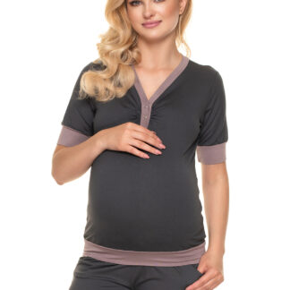 Zwangerschaps pyjama model 157826 PeeKaBoo