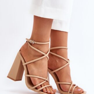 sandalen op hak model 193935 Step in style