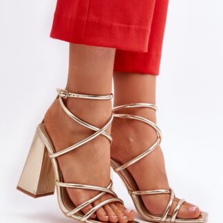 sandalen op hak model 193938 Step in style