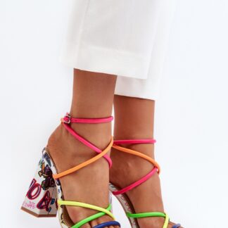 sandalen op hak model 193941 Step in style