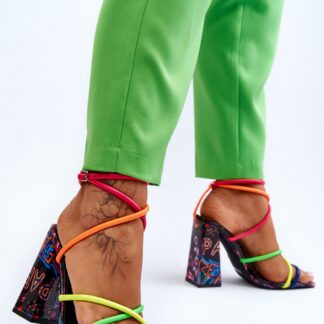 sandalen op hak model 193942 Step in style