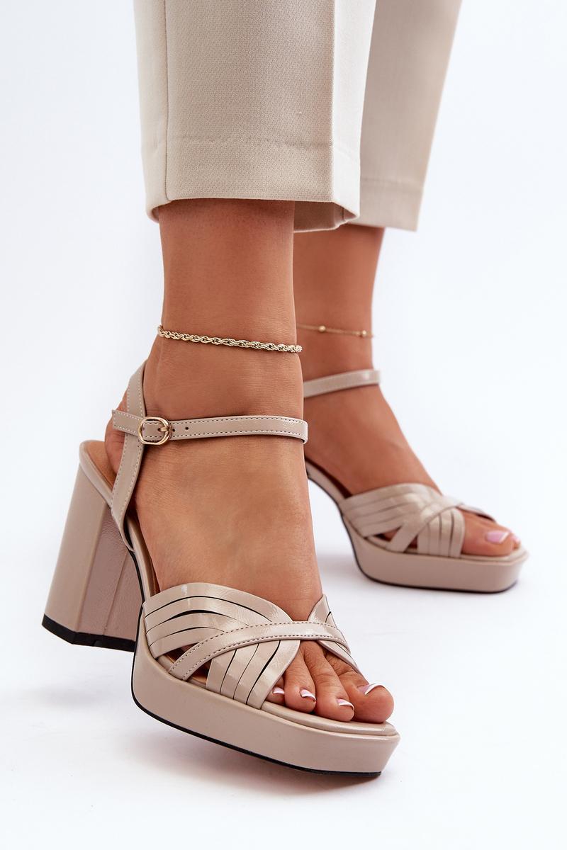 sandalen op hak model 195544 Step in style - Afbeelding 3