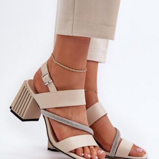 sandalen op hak model 195551 Step in style