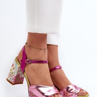 sandalen op hak model 196971 Step in style