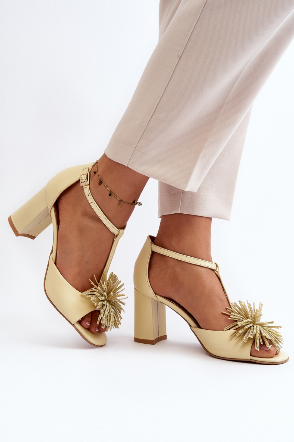 sandalen op hak model 198793 Step in style - Afbeelding 3